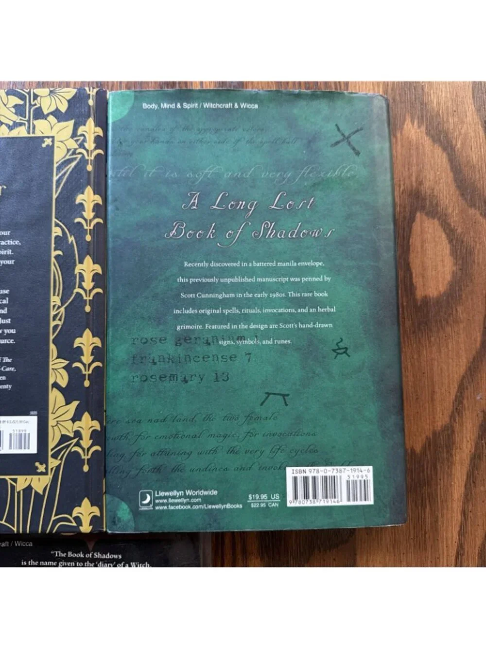 Book Of Shadows, Grimoire Cunningham, Migene, Murphy-Hiscock 3 Witchcraft Books